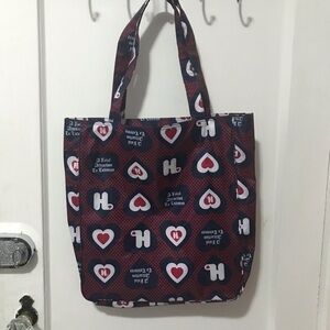 Harajuku Lovers Hearts Eye Nylon Tote Bag NWOT